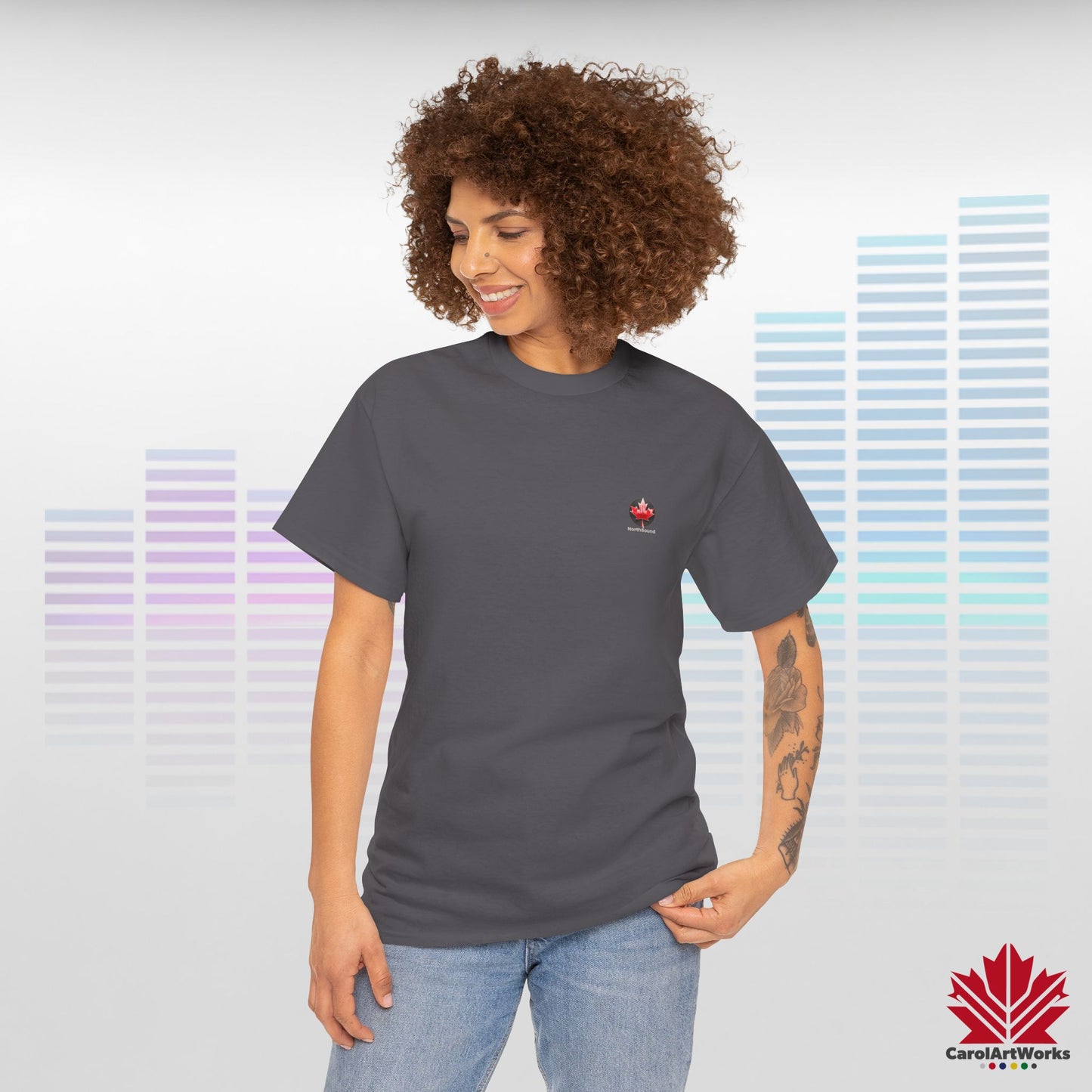 "NorthSound" Unisex Cotton Tee - Wear the Sound of Canada