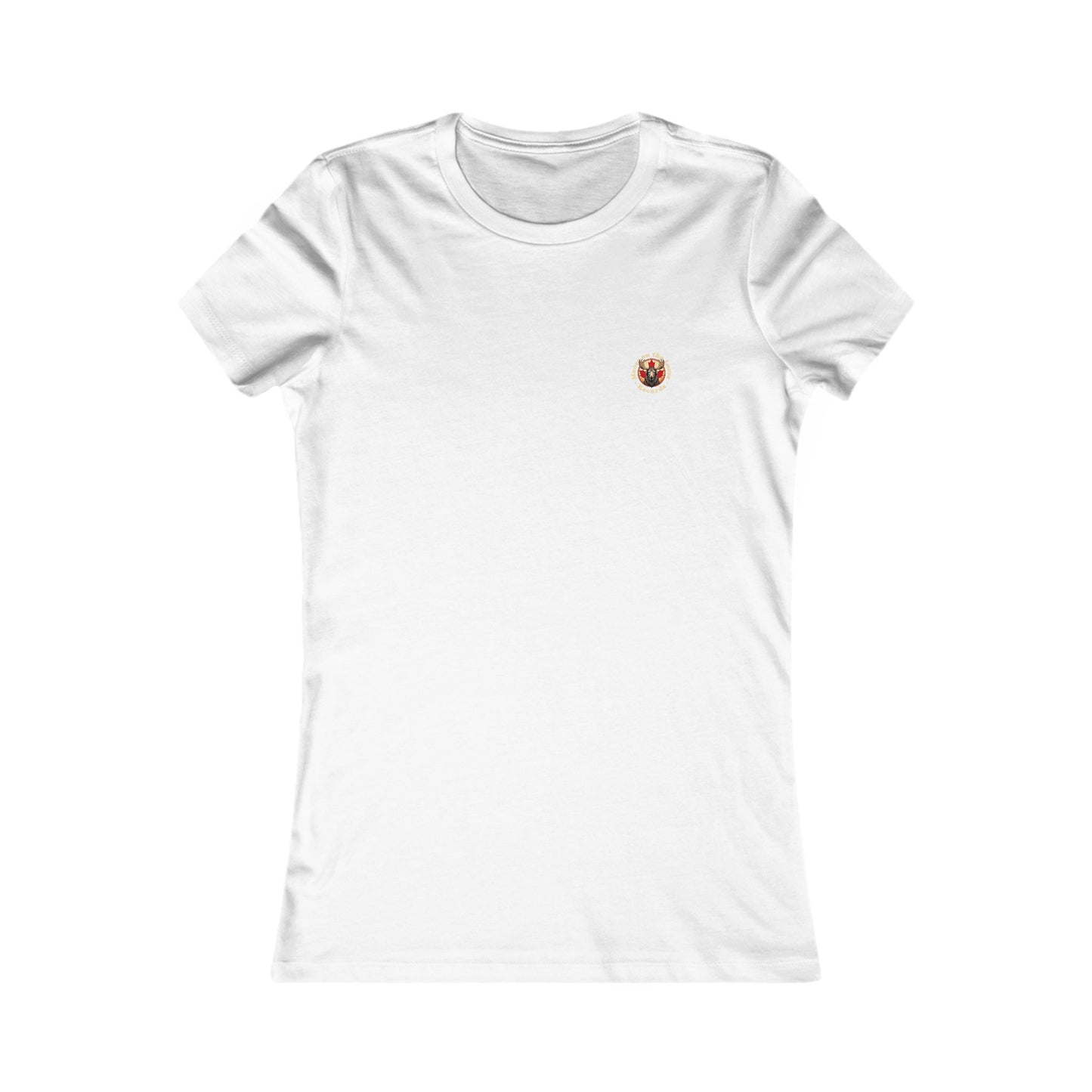 “Moose on the Loose Records” Women’s Fitted Tee – A Hit for Every Playlist