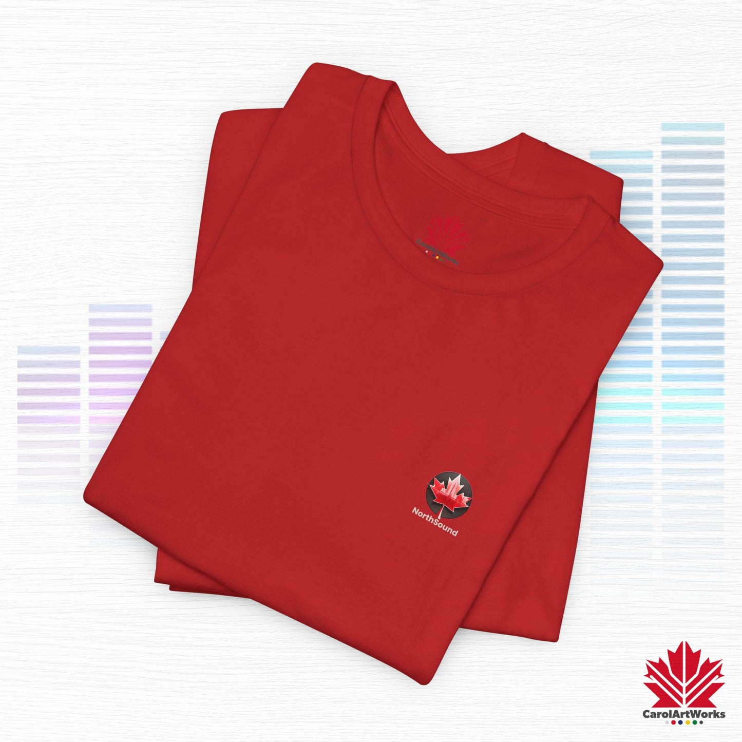 "NorthSound" Unisex Short Sleeve Tee - Wear the Sound of Canada