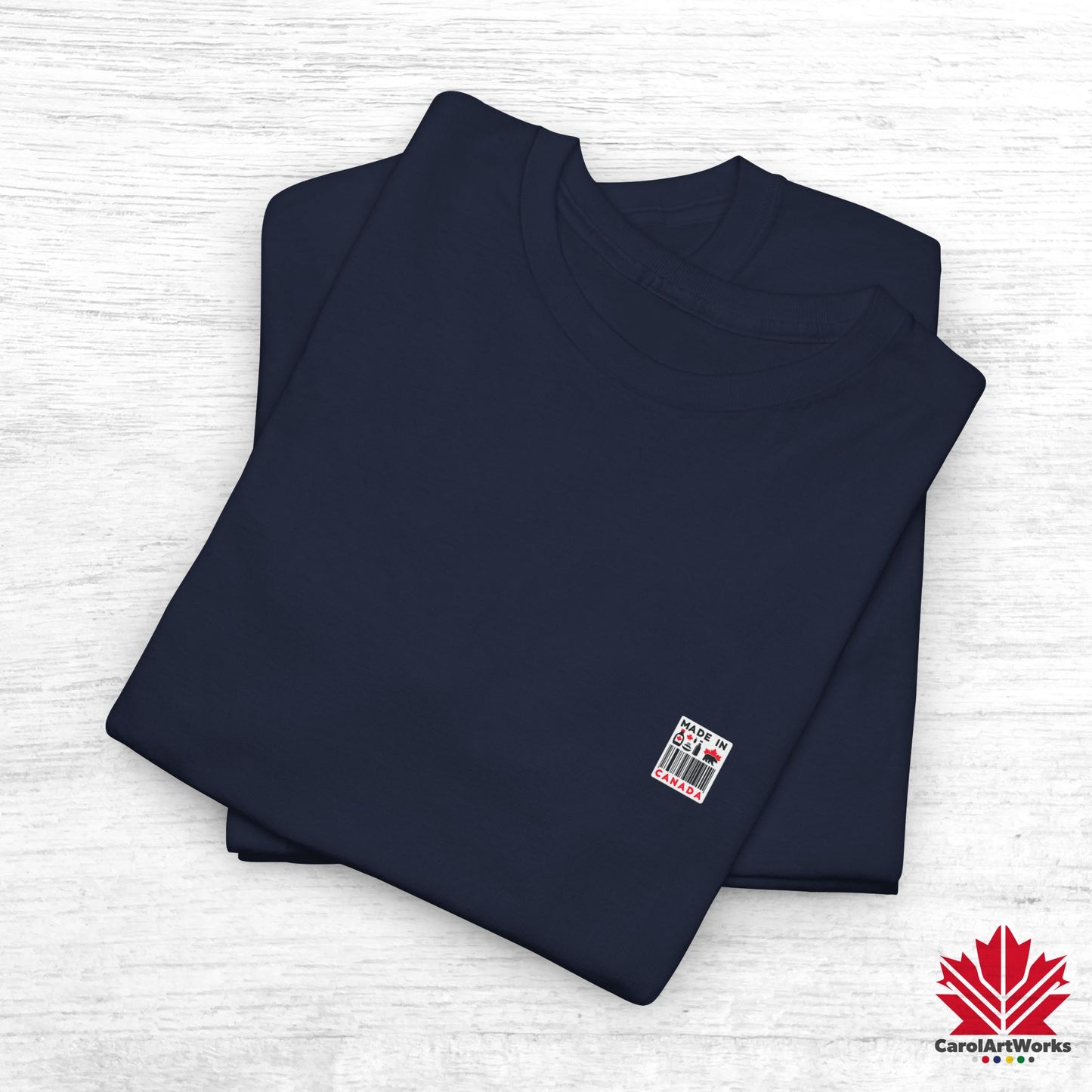 “Made in Canada” Unisex Cotton Tee – Canadian Pride T-Shirt