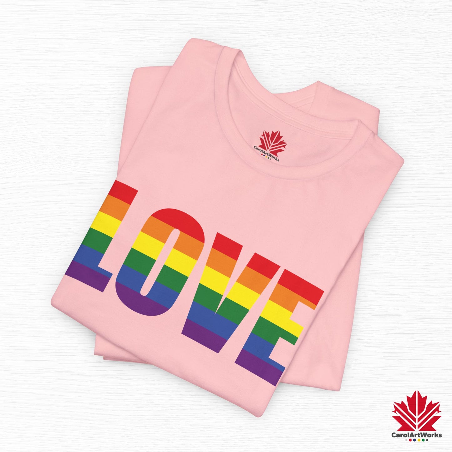 LOVE – Pride Toronto T-Shirt – Premium Quality – Unisex Fit – Bold Message