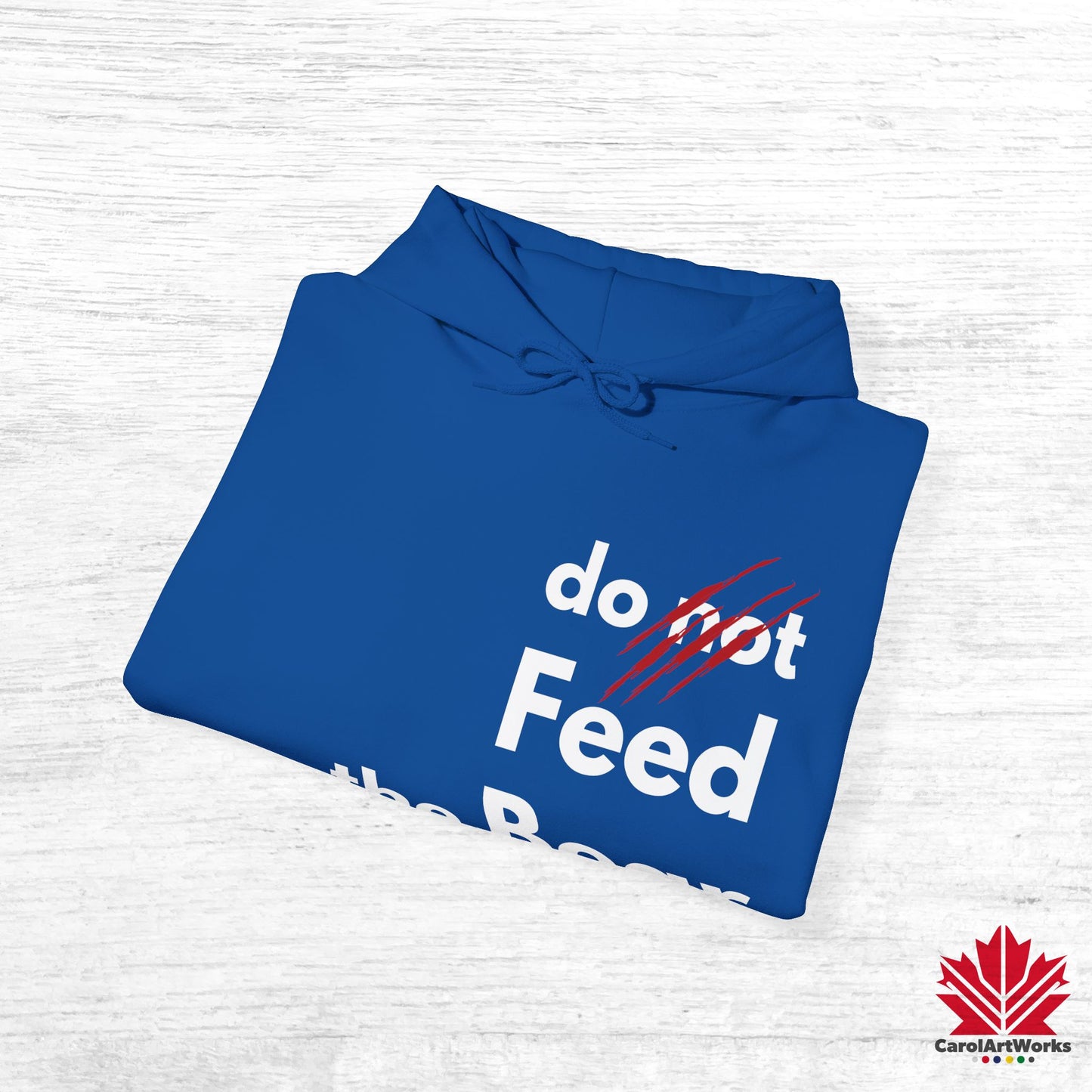 Funny “Do Not Feed the Bear” Unisex Hoodie – Perfect for Outdoor Lovers