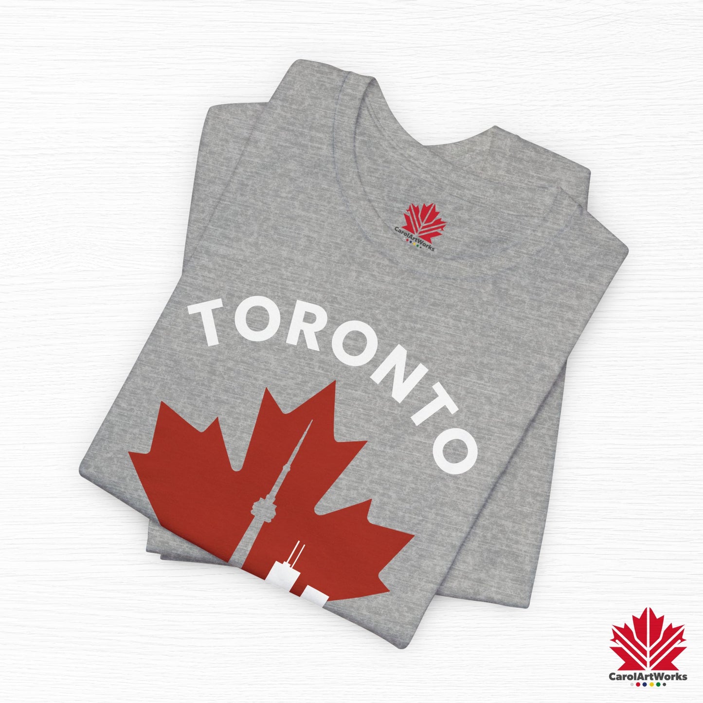 T-shirt Toronto Leafline Premium pour une allure canadienne décontractée