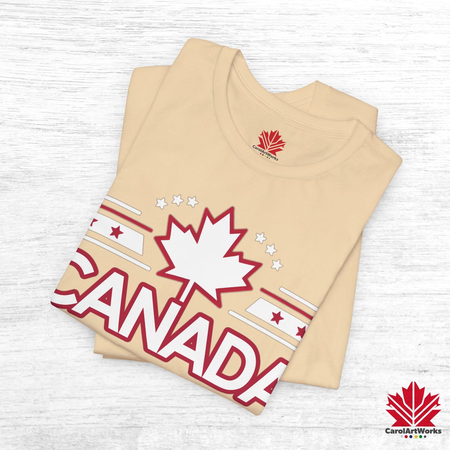 “Canada Strong Again” Unisex Short Sleeve Tee – Comfortable Casual Wear