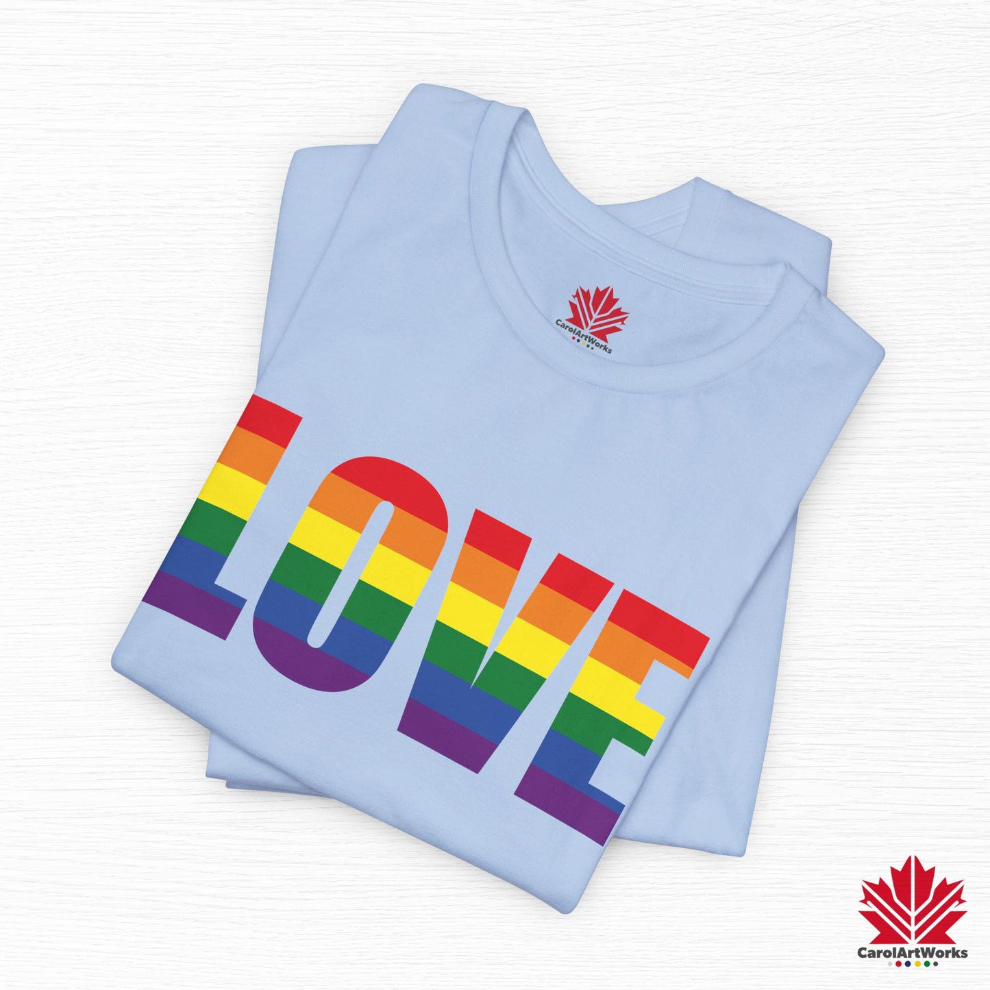LOVE – Pride Toronto T-Shirt – Premium Quality – Unisex Fit – Bold Message