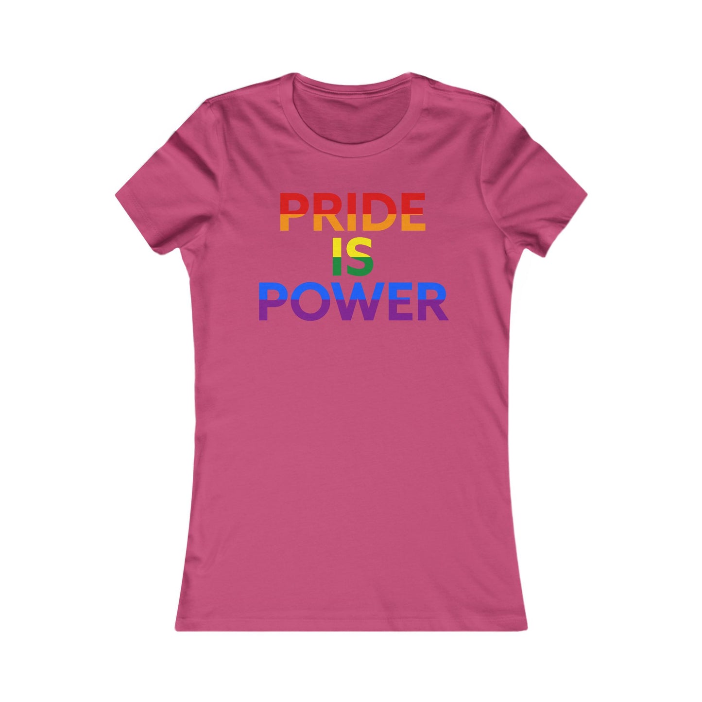 La fierté, c'est le pouvoir – T-shirt féminin à porter avec fierté