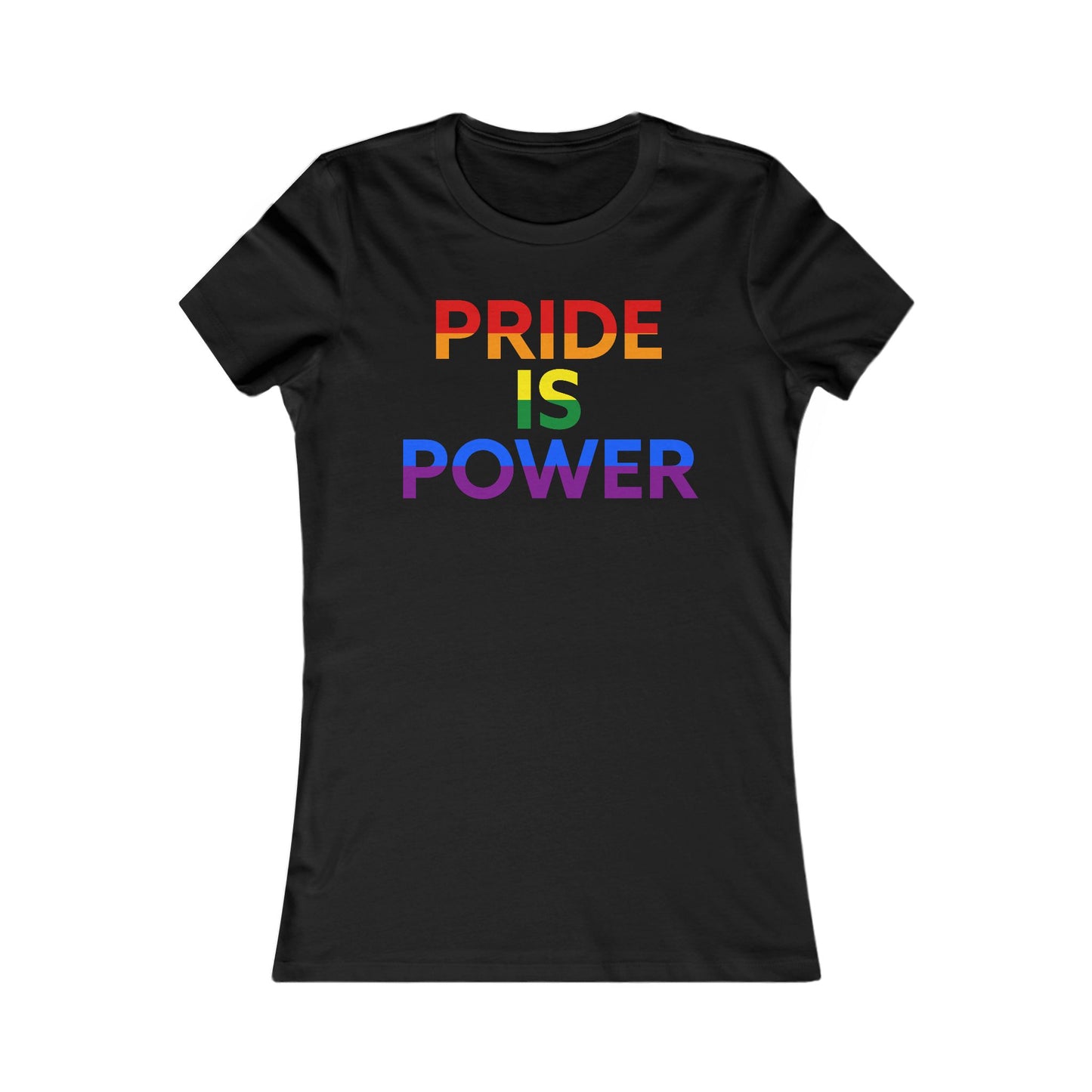 La fierté, c'est le pouvoir – T-shirt féminin à porter avec fierté