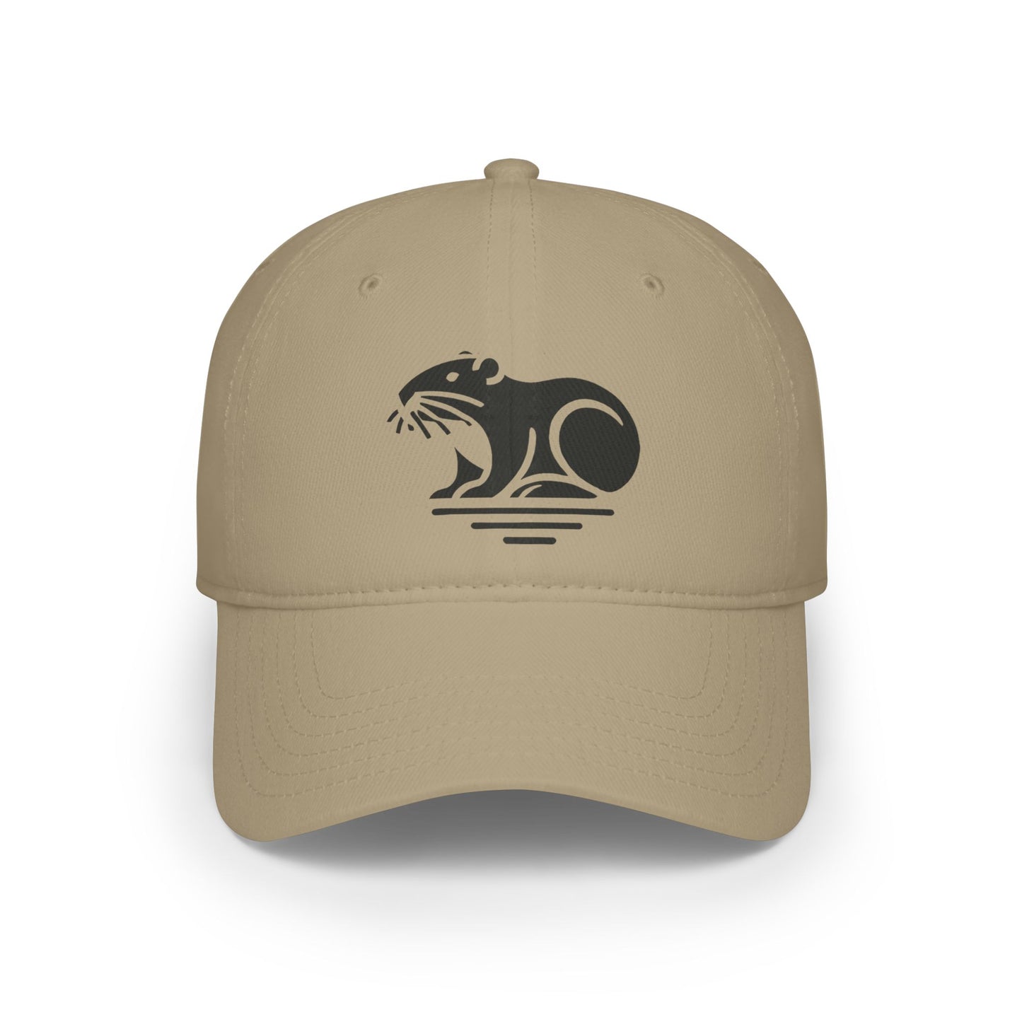 Casquette de baseball minimaliste scandinave au design BEAVER – Style décontracté pour l'extérieur et le quotidien