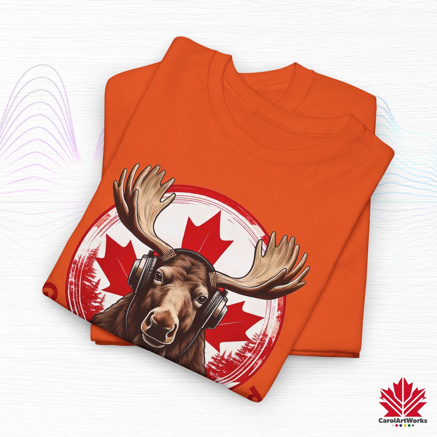 "Great North Sound" True North Sound Moose Tee