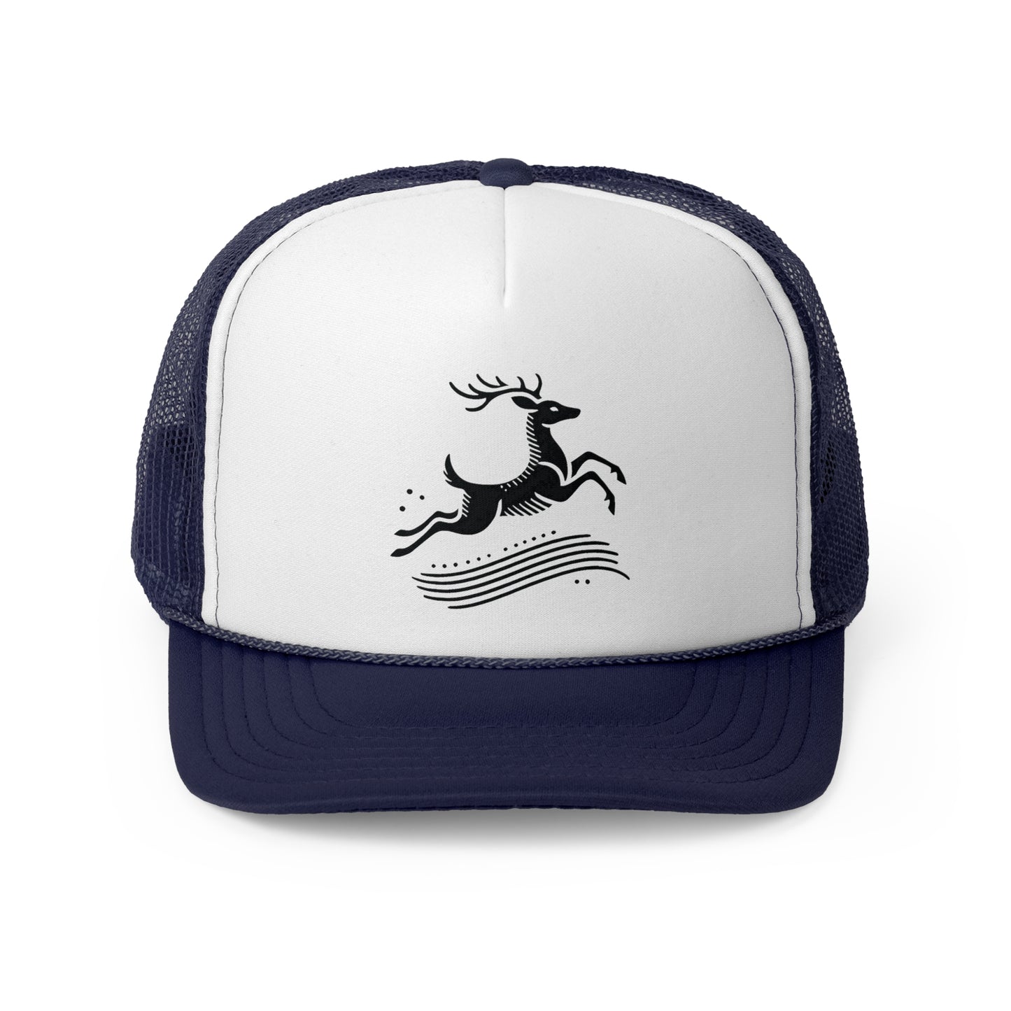 scandinavian minimalistic DEER Design β Wildlife-Inspired Trucker Cap