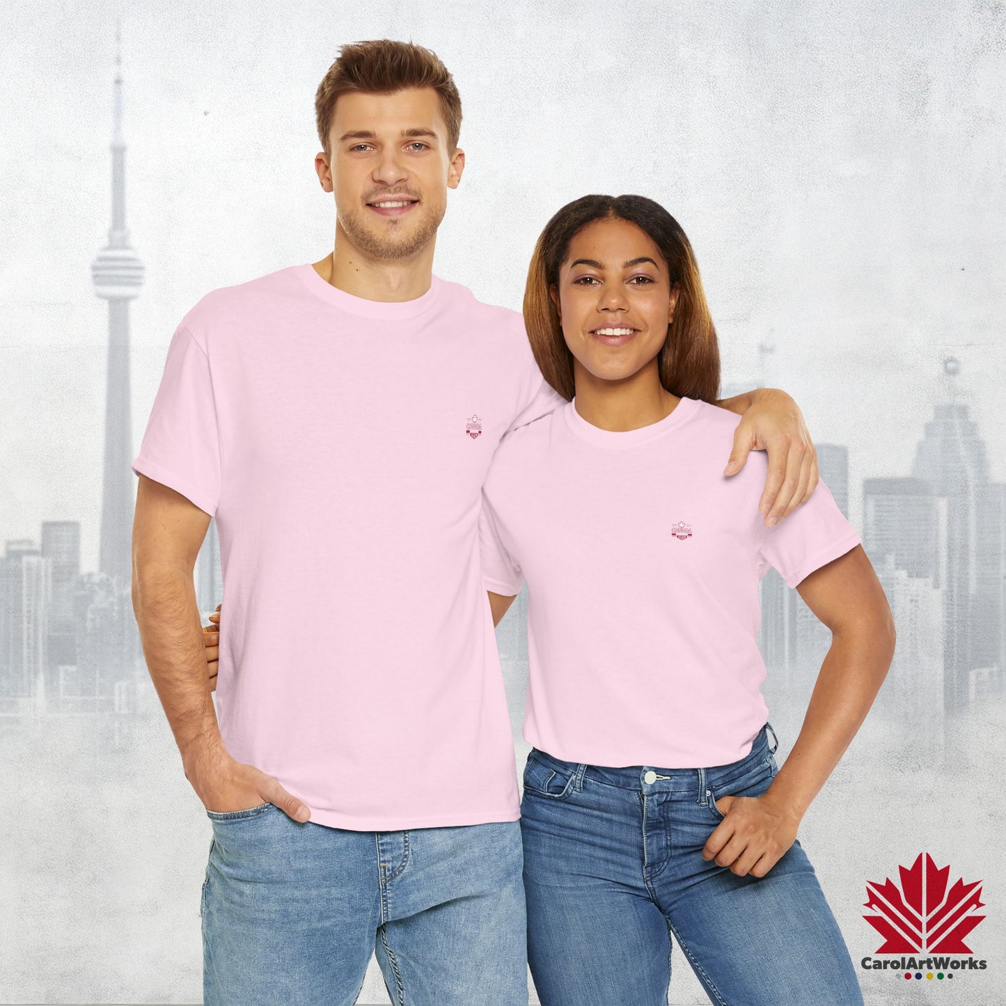 “Canada Strong Again” Unisex Cotton Tee – Comfortable Casual Wear