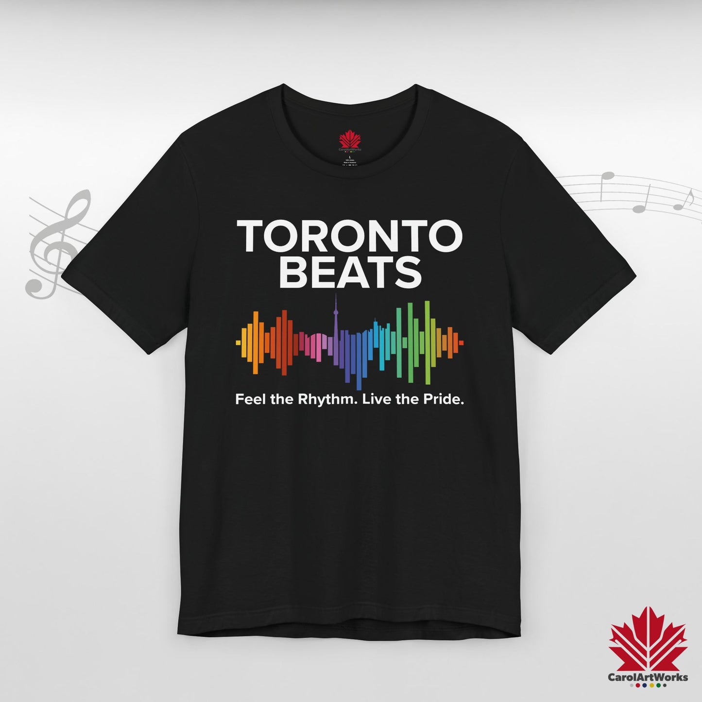 T-shirt premium Toronto Beats – Fort. Fier. Ambiance toute la journée.