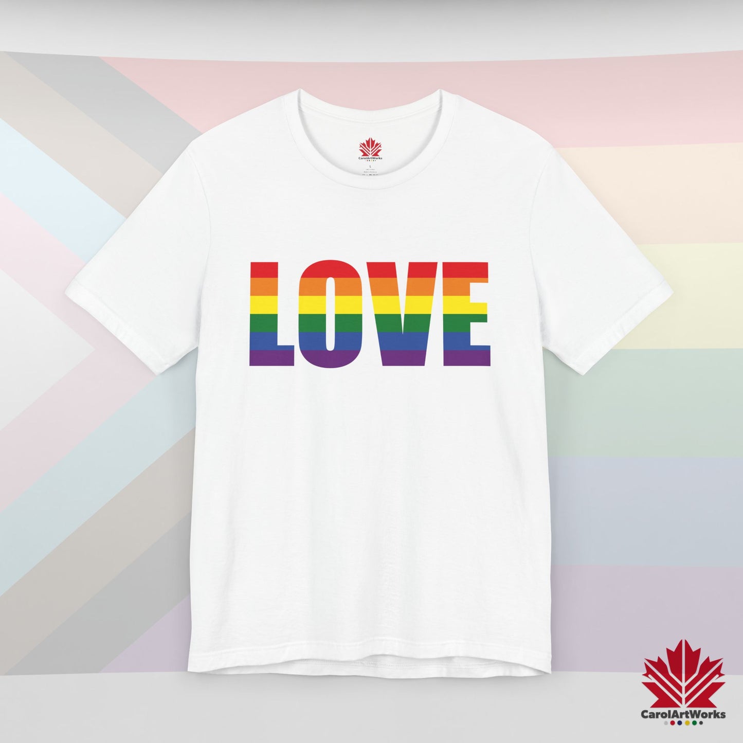 LOVE – Pride Toronto T-Shirt – Premium Quality – Unisex Fit – Bold Message