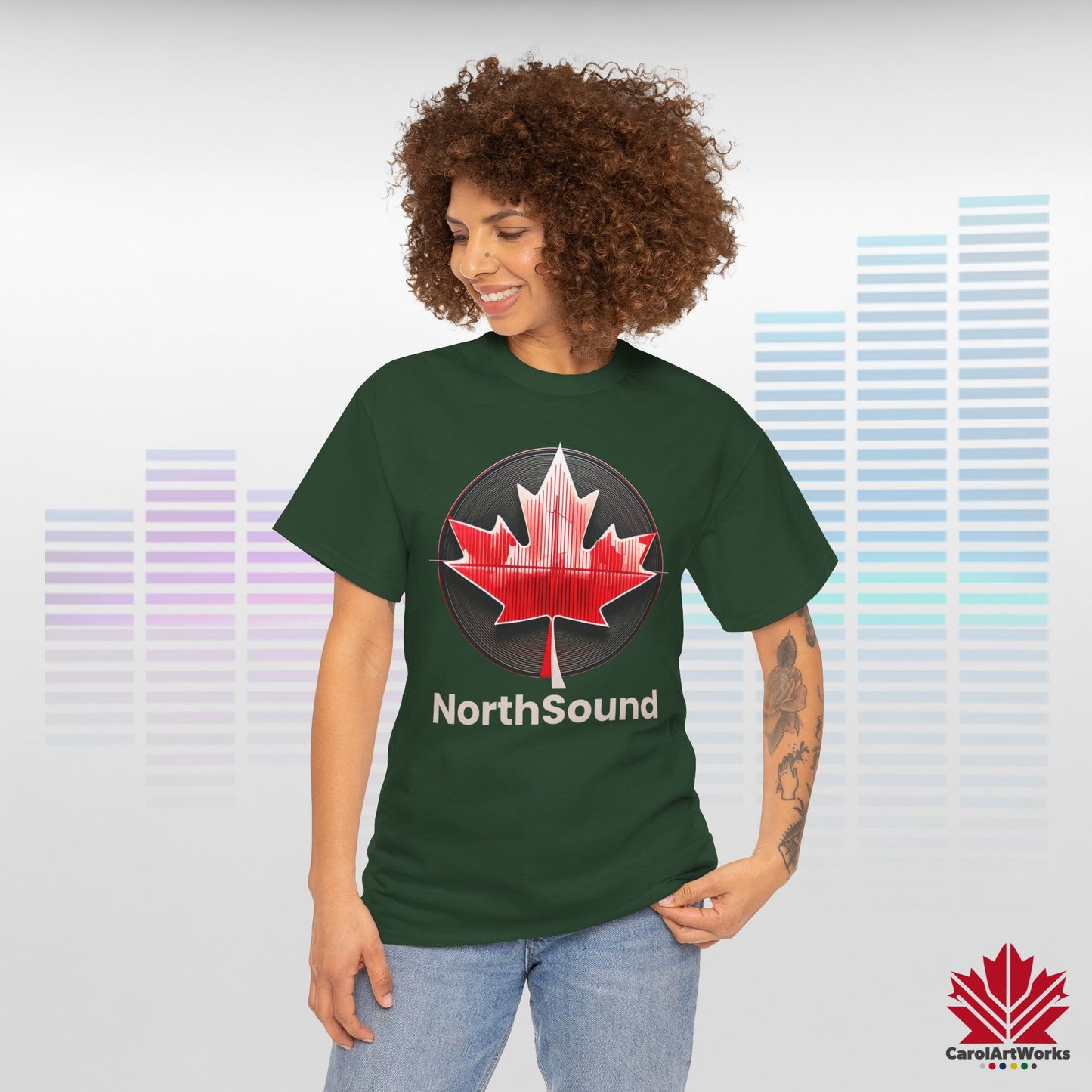 "NorthSound" Unisex Cotton Tee - Wear the Sound of Canada