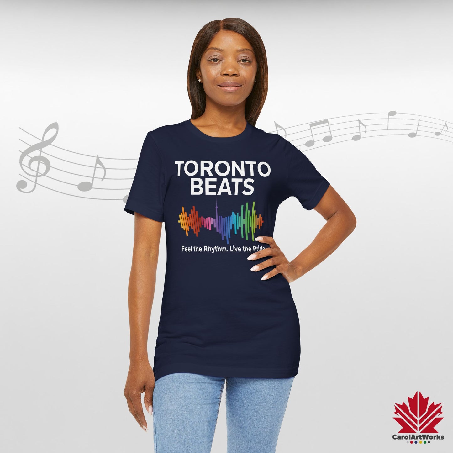 T-shirt premium Toronto Beats – Fort. Fier. Ambiance toute la journée.