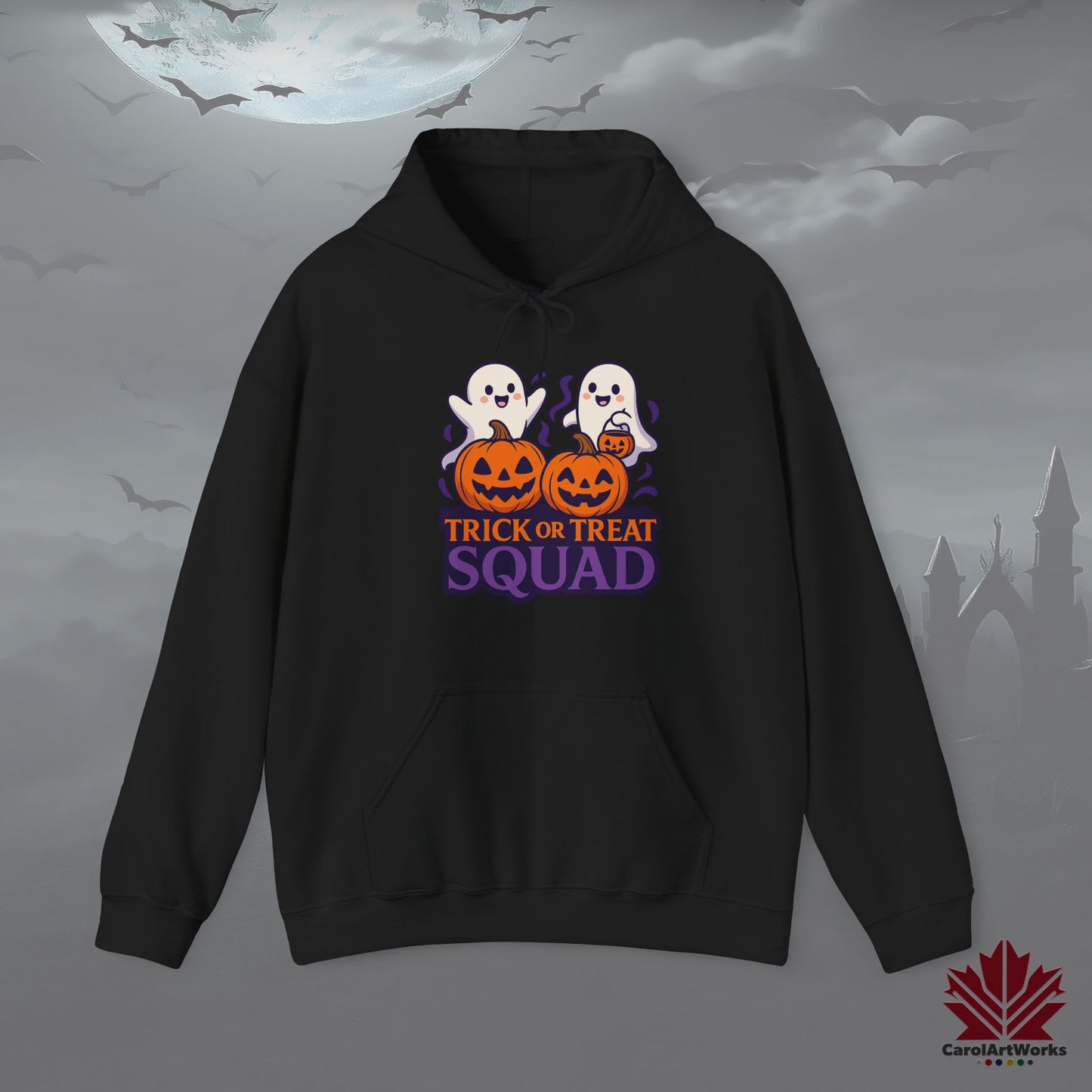 Trick or Treat Squad – Halloween Hoodie | Matching Group Costume for Spooky Season