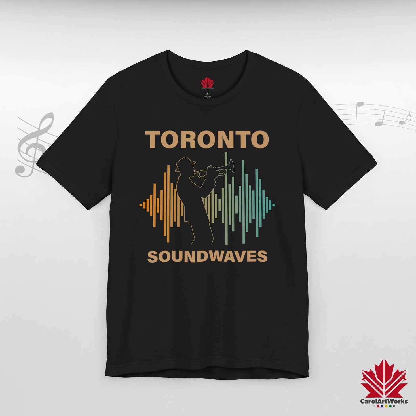 T-shirt Toronto Soundwaves Premium – Pour les mélomanes et les soirées citadines