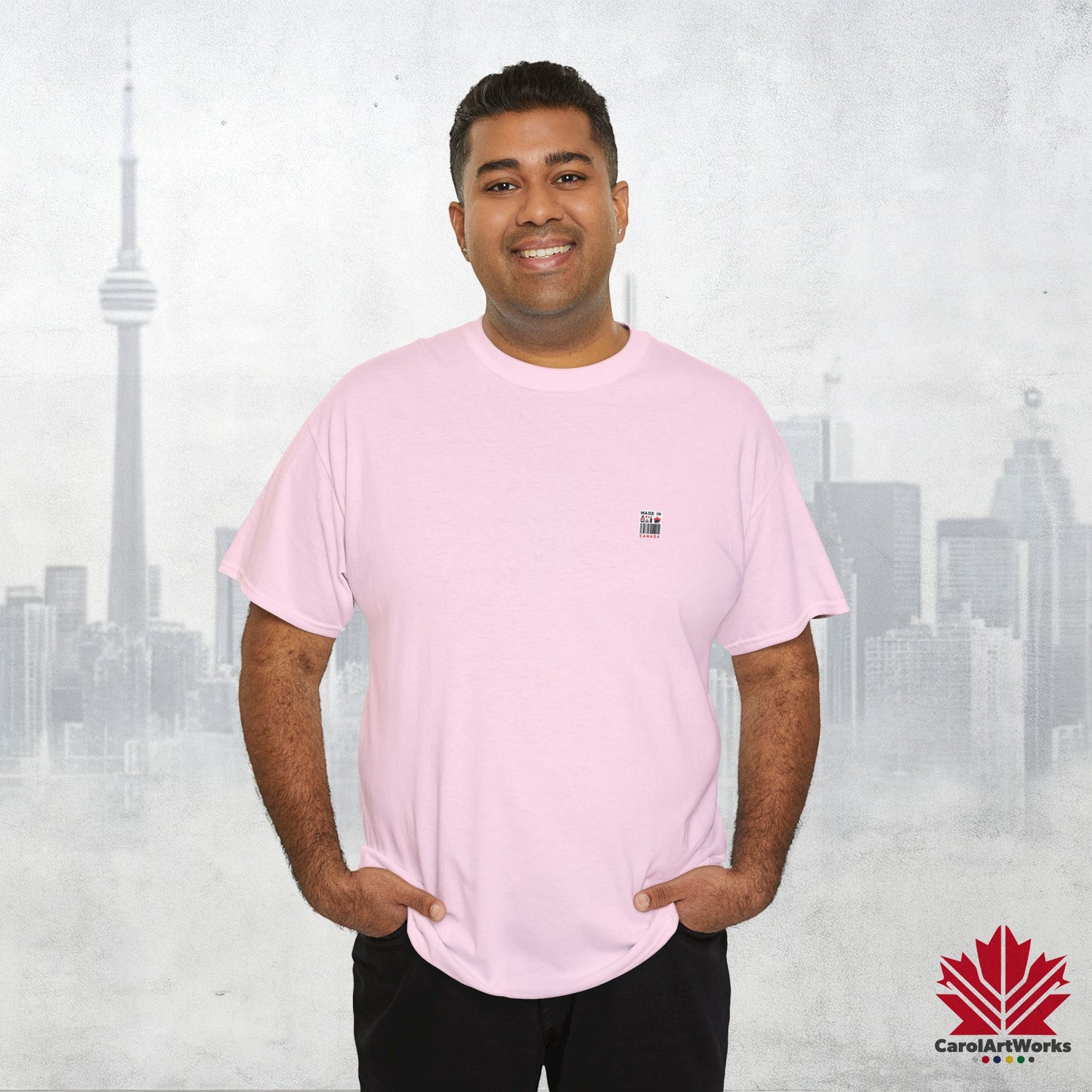 “Made in Canada” Unisex Cotton Tee – Canadian Pride T-Shirt