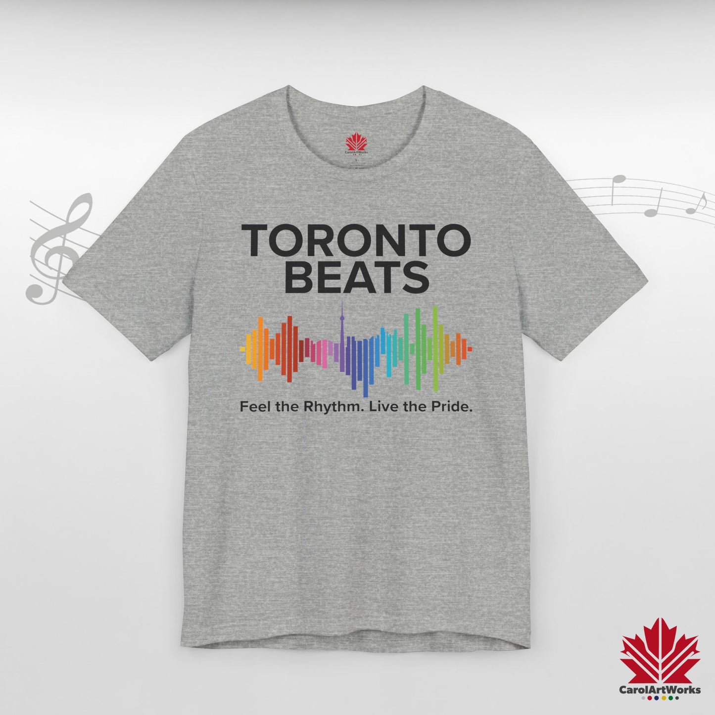 T-shirt premium Toronto Beats – Fort. Fier. Ambiance toute la journée.