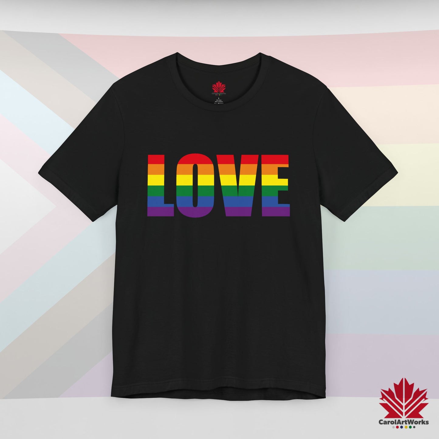 LOVE – Pride Toronto T-Shirt – Premium Quality – Unisex Fit – Bold Message