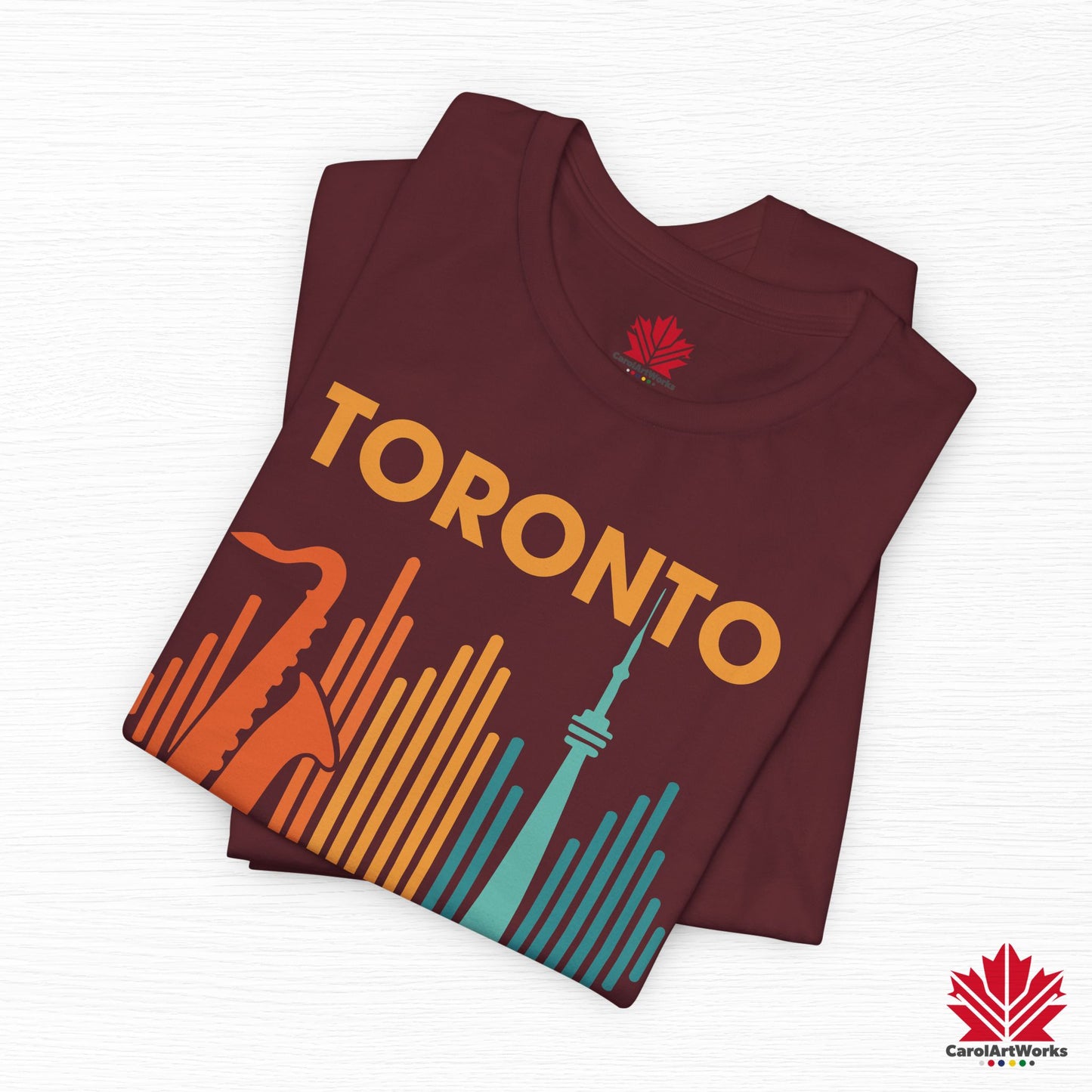Toronto Jazzin' the 6ix – T-shirt haut de gamme pour un rythme urbain fluide