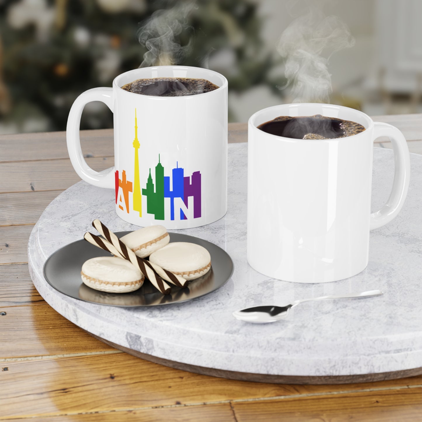 ALL IN – Tasse en céramique Pride – Affichez vos couleurs du 6ix