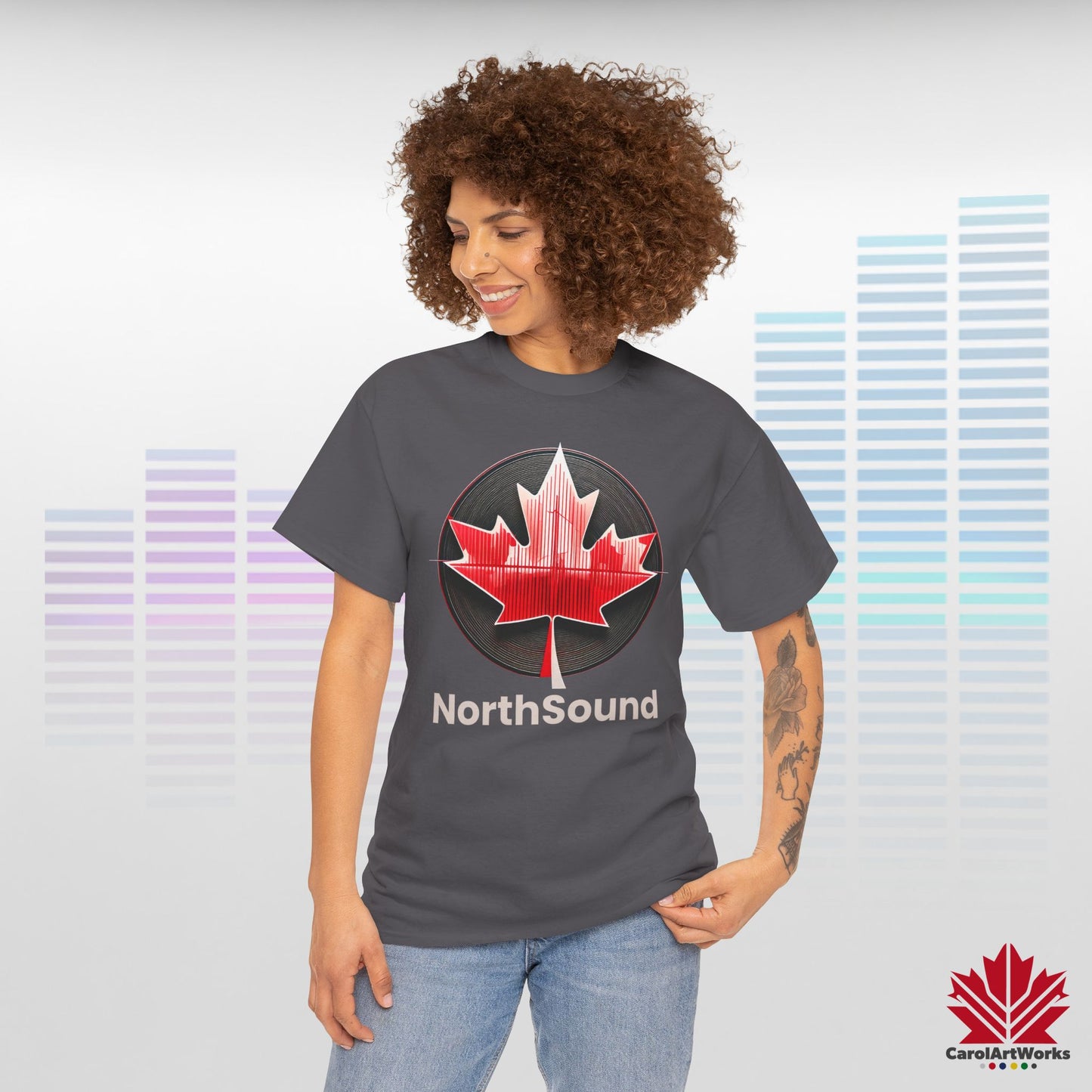 "NorthSound" Unisex Cotton Tee - Wear the Sound of Canada