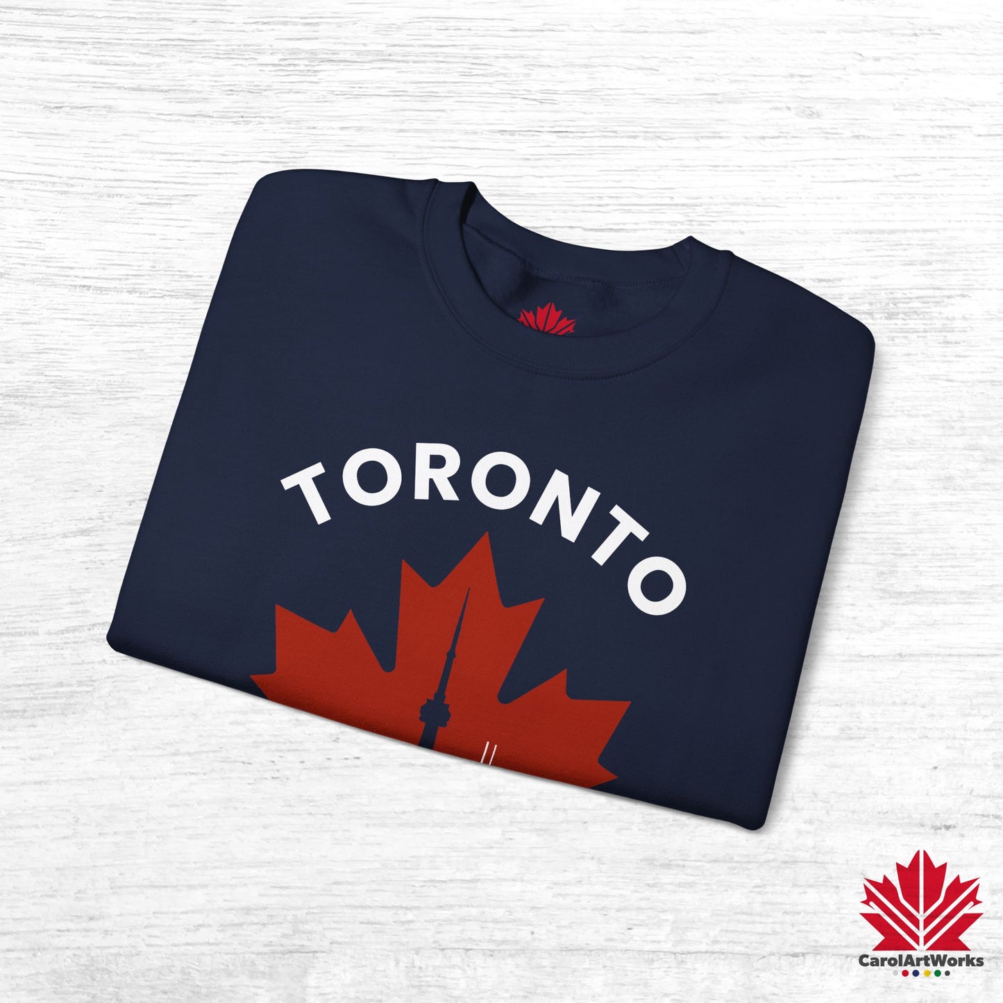 Pull ras du cou confortable Toronto Leafline pour les légendes locales