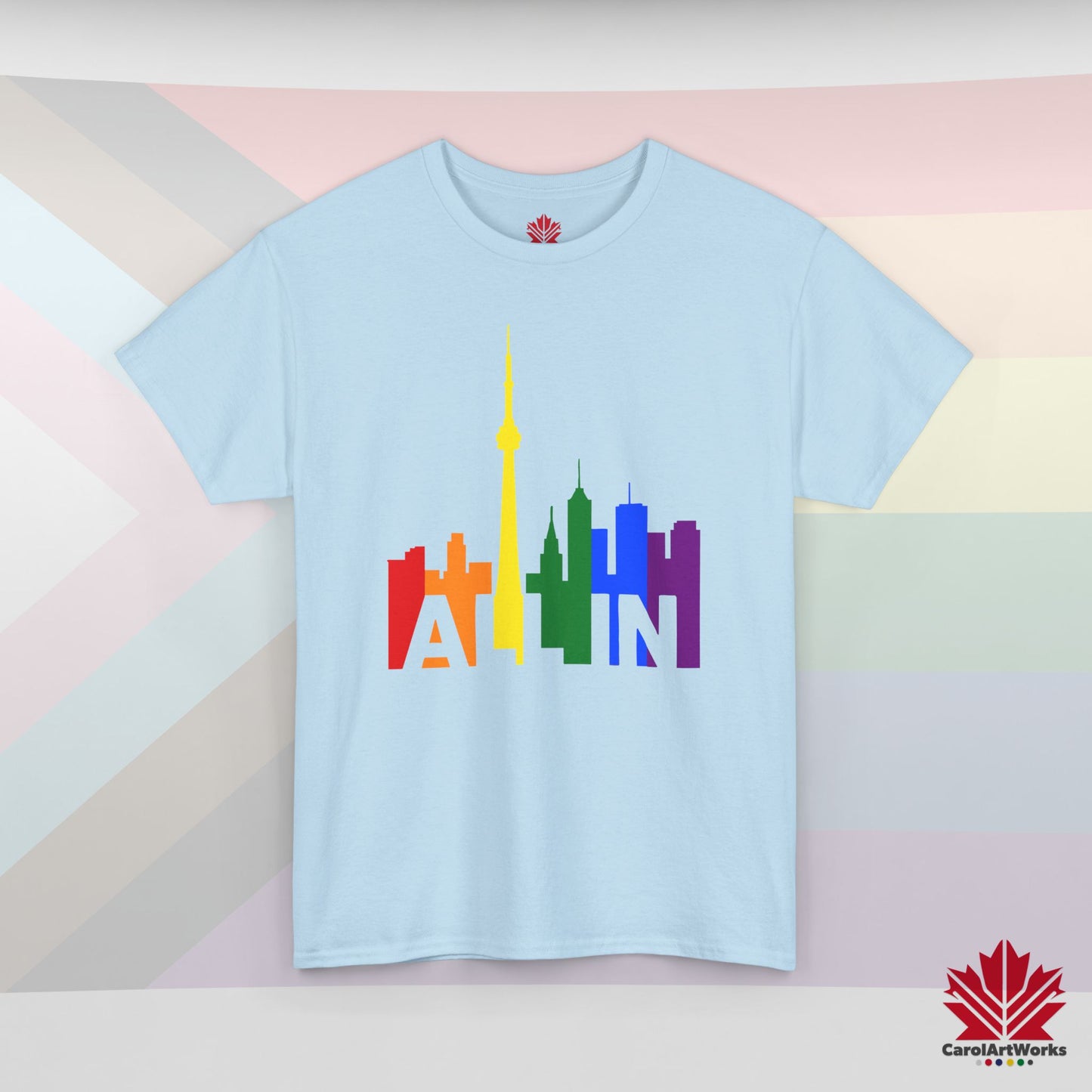 ALL IN – Pride Toronto T-Shirt – Classic Comfort – Unisex Fit – Bold Statement