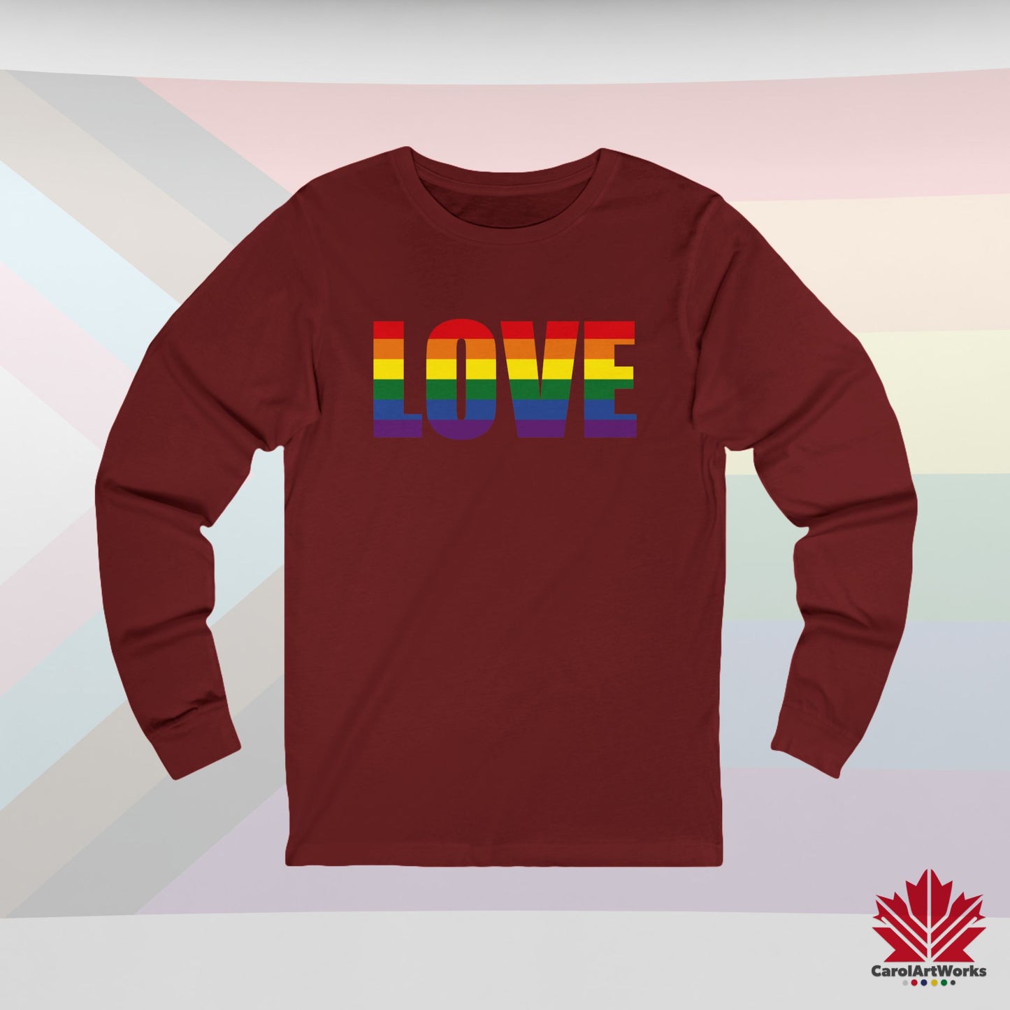 LOVE - Light Long Sleeve for Loud Statements