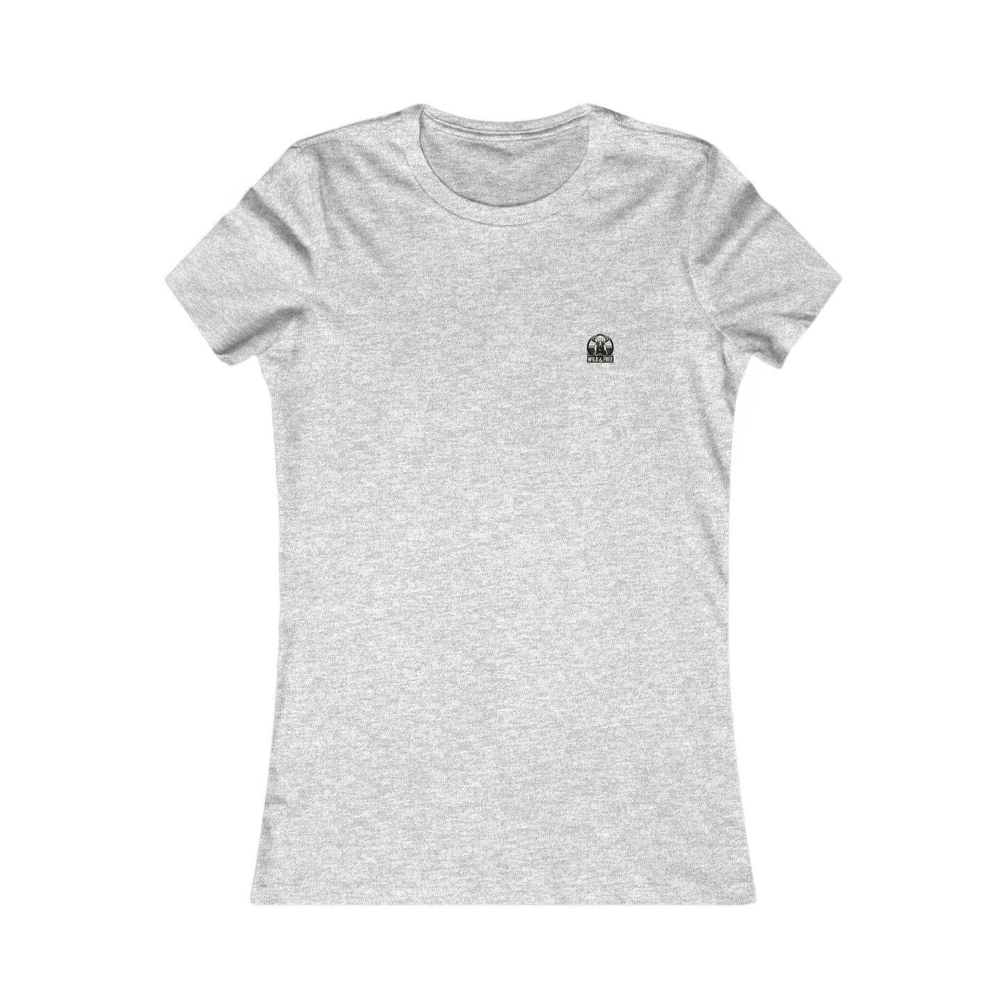 T-shirt « Wild & Free » pour femmes – Idéal pour le camping et les aventures en plein air