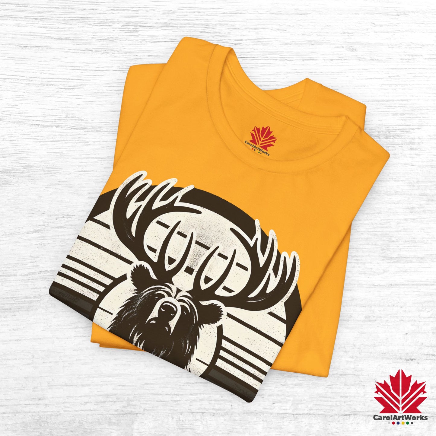 “Wild & Free” Unisex Short Sleeve Tee – Nature Inspired Graphic T-Shirt