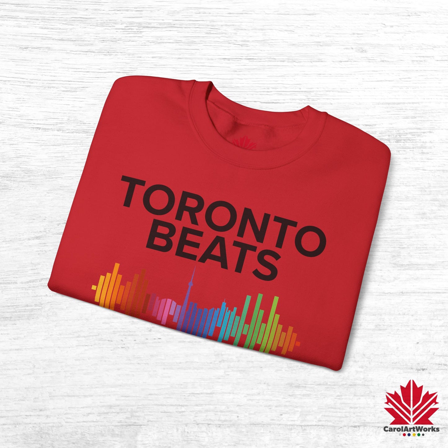 Sweat-shirt Toronto Beats Pride – Journées de détente. Âme chaleureuse.