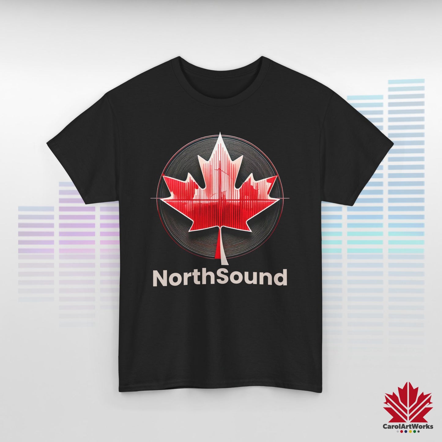 "NorthSound" Unisex Cotton Tee - Wear the Sound of Canada