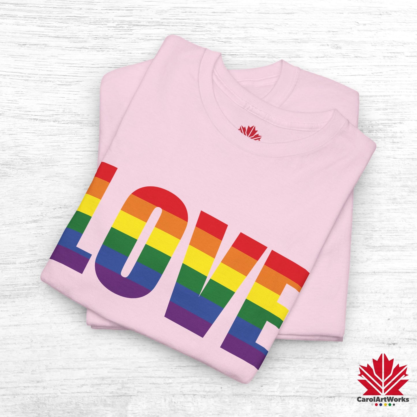 LOVE – Pride Toronto T-Shirt – Classic Comfort – Unisex Fit – Bold Statement