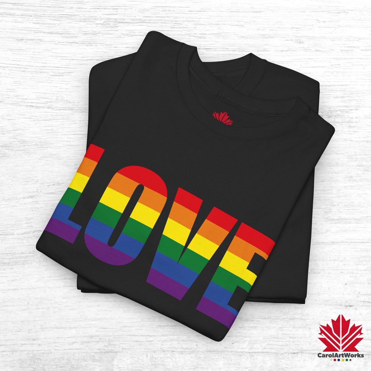 LOVE – Pride Toronto T-Shirt – Classic Comfort – Unisex Fit – Bold Statement
