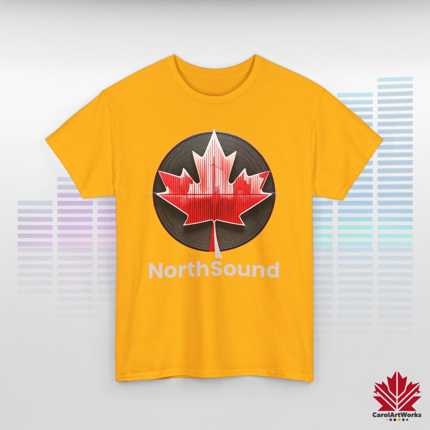 "NorthSound" Unisex Cotton Tee - Wear the Sound of Canada