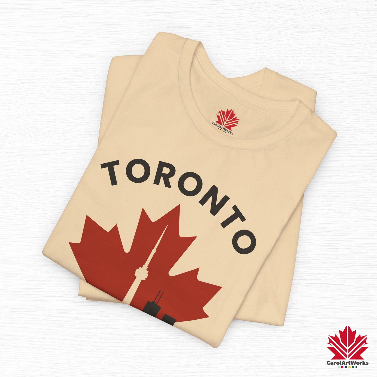 T-shirt Toronto Leafline Premium pour une allure canadienne décontractée