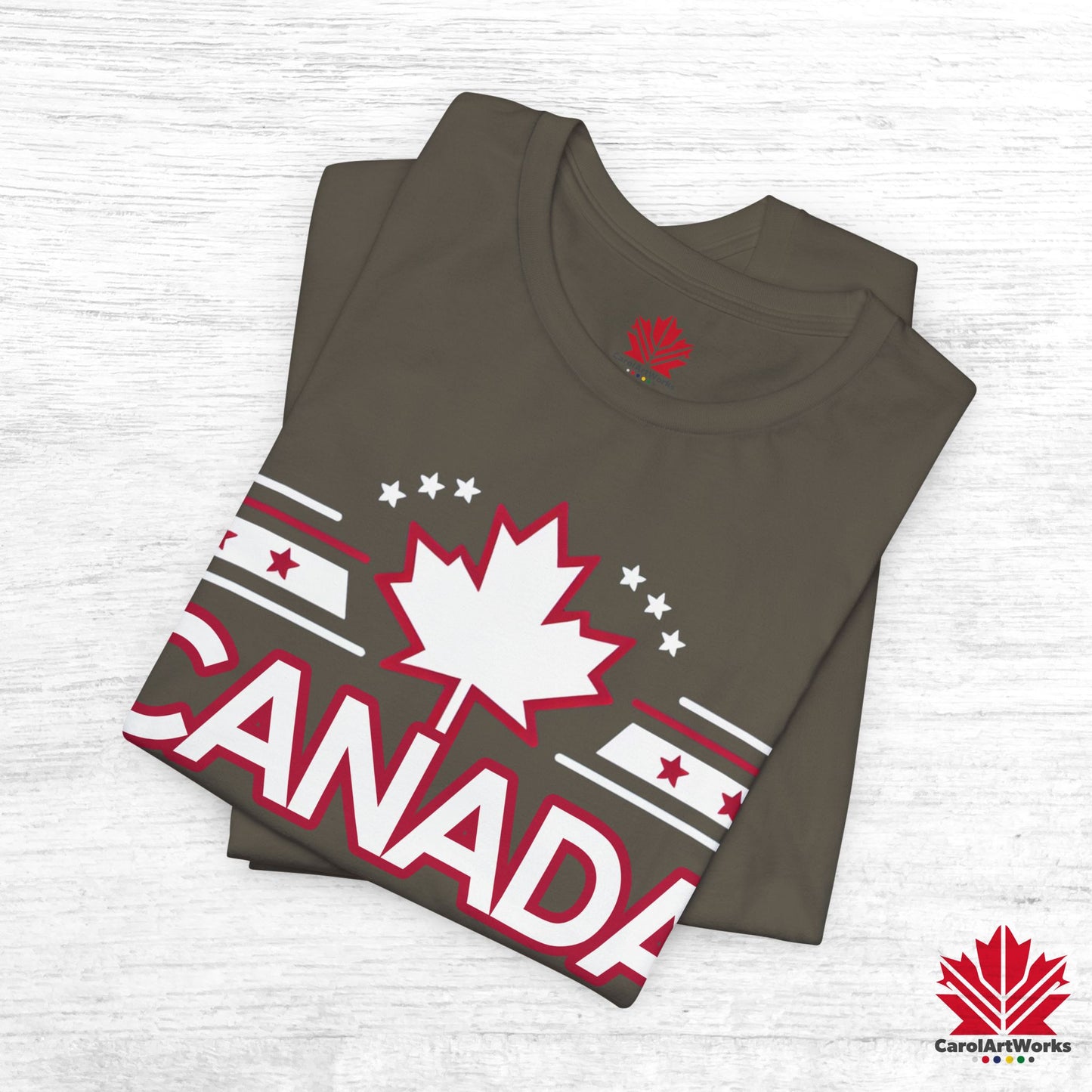 “Canada Strong Again” Unisex Short Sleeve Tee – Comfortable Casual Wear