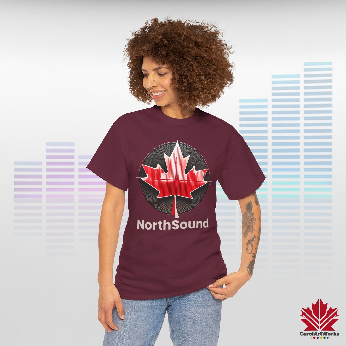 "NorthSound" Unisex Cotton Tee - Wear the Sound of Canada