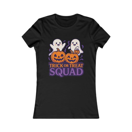 Trick or Treat Squad – Women’s Halloween Shirt - Cute & Fun Group Design