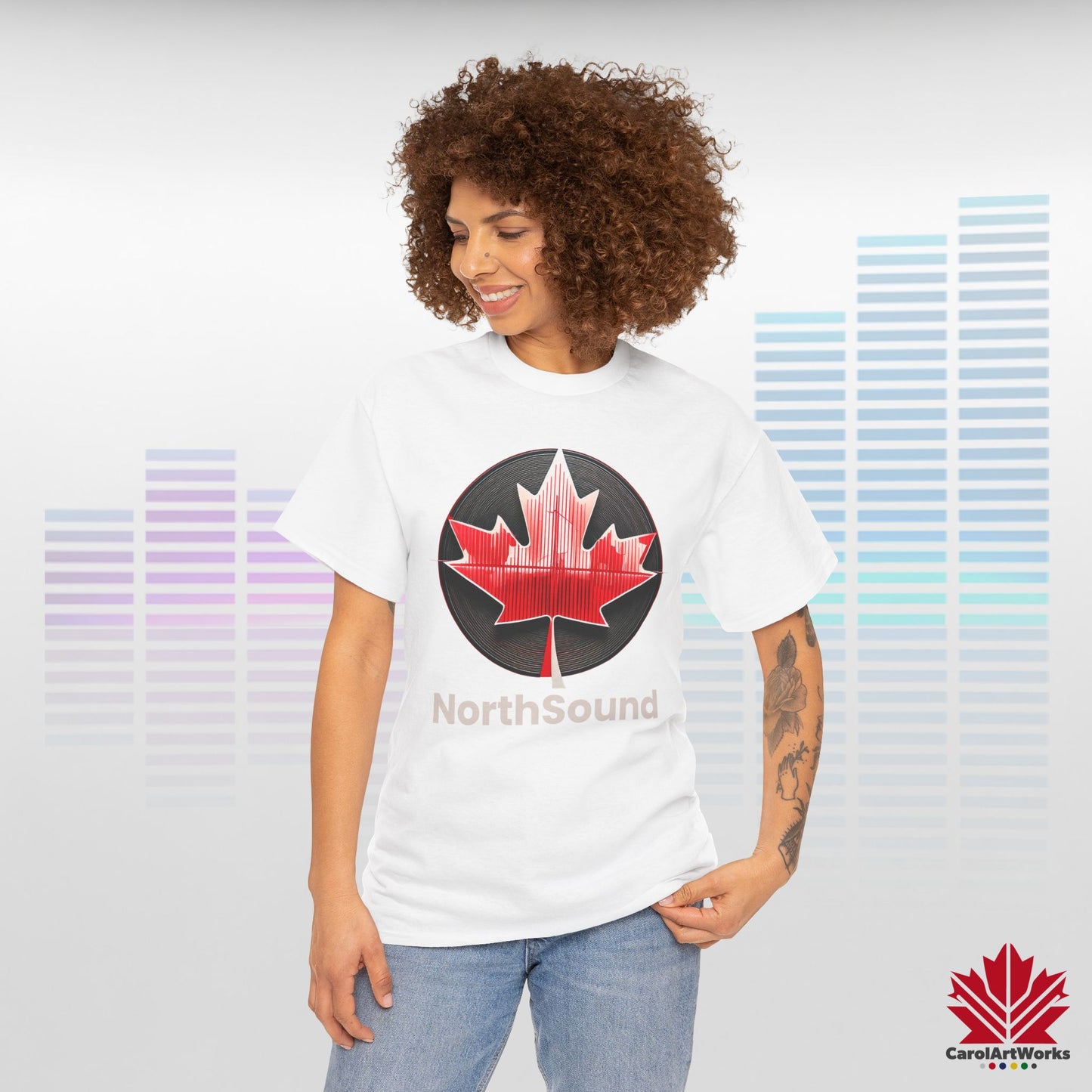 "NorthSound" Unisex Cotton Tee - Wear the Sound of Canada
