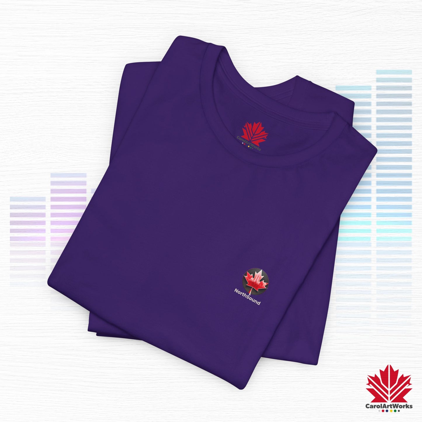 "NorthSound" Unisex Short Sleeve Tee - Wear the Sound of Canada