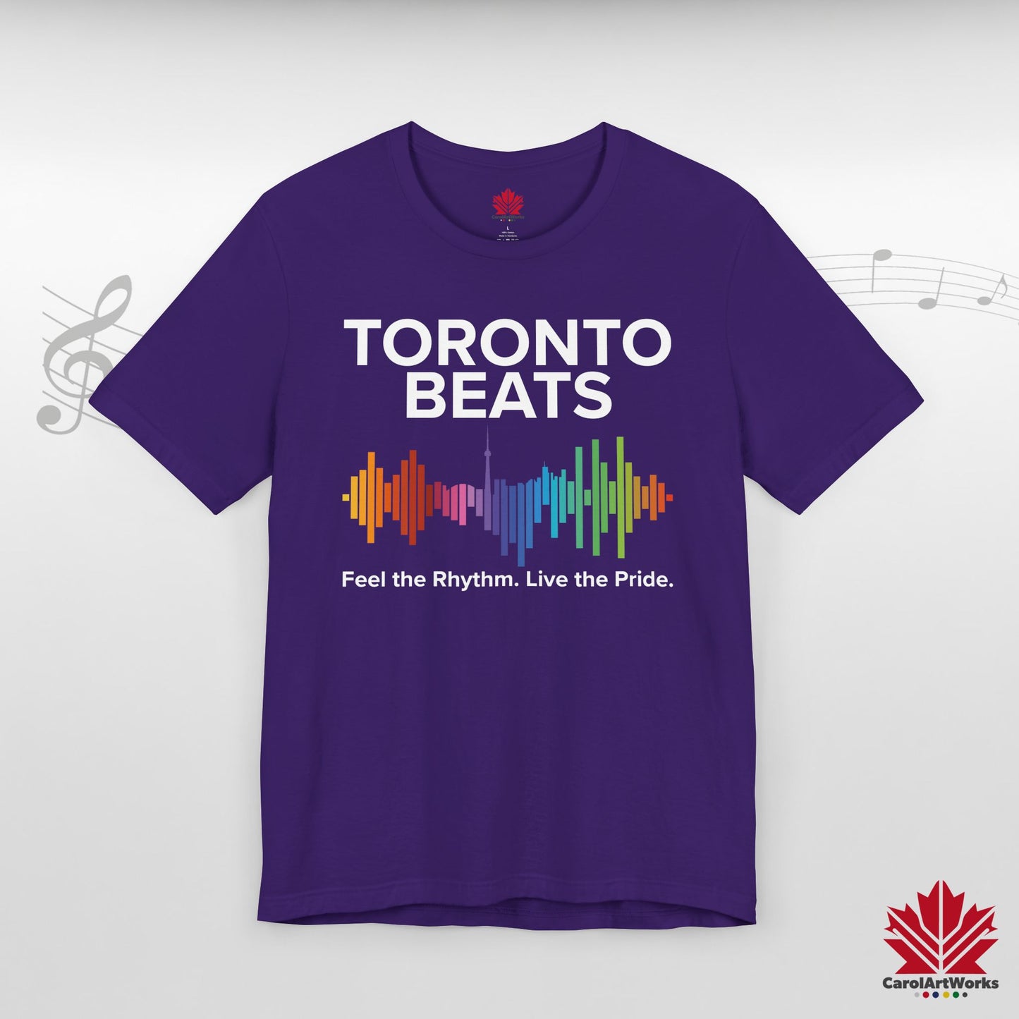 T-shirt premium Toronto Beats – Fort. Fier. Ambiance toute la journée.