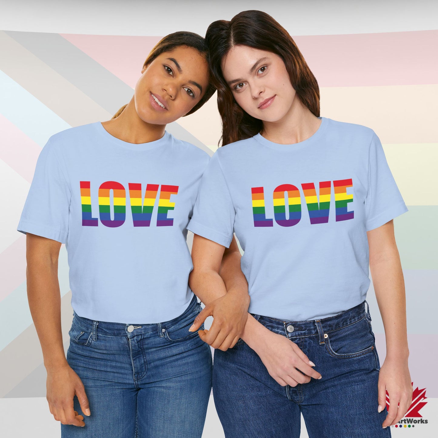 LOVE – Pride Toronto T-Shirt – Premium Quality – Unisex Fit – Bold Message
