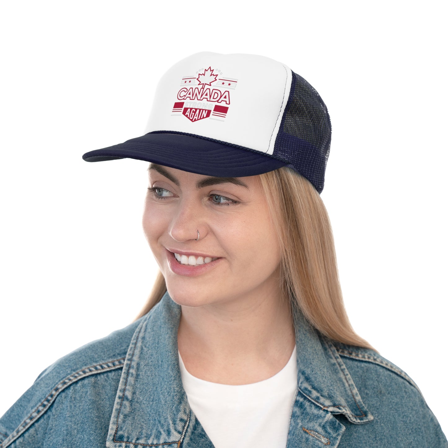 “Canada Strong Again” Trucker Cap – Perfect for Canada Day and Outdoor Adventures