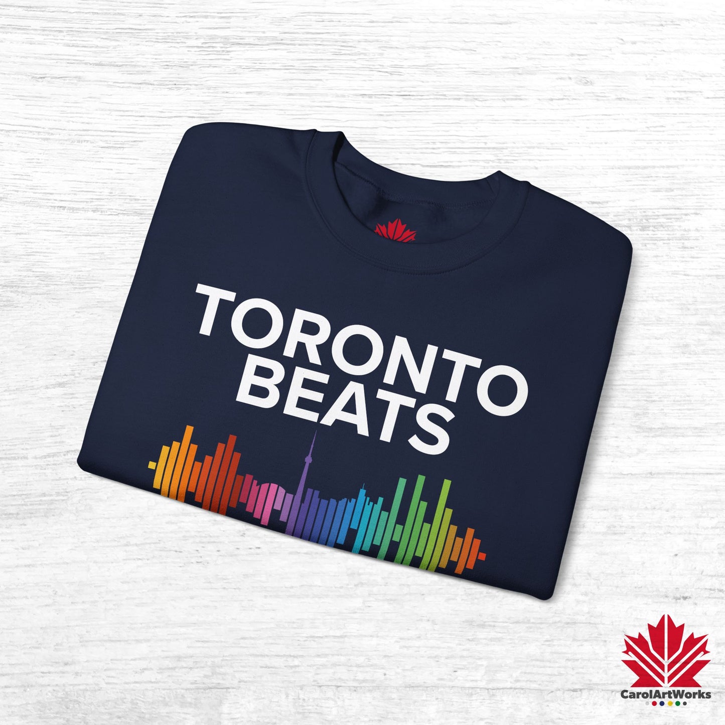 Sweat-shirt Toronto Beats Pride – Journées de détente. Âme chaleureuse.