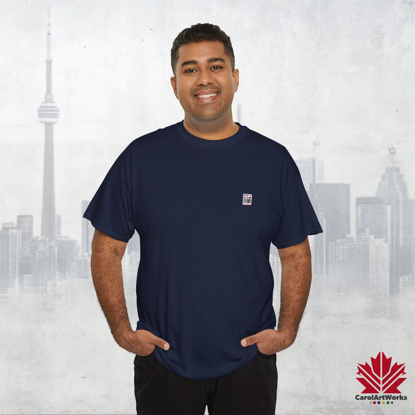 “Made in Canada” Unisex Cotton Tee – Canadian Pride T-Shirt