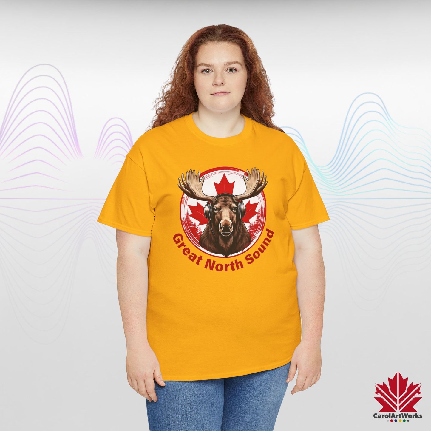 "Great North Sound" True North Sound Moose Tee