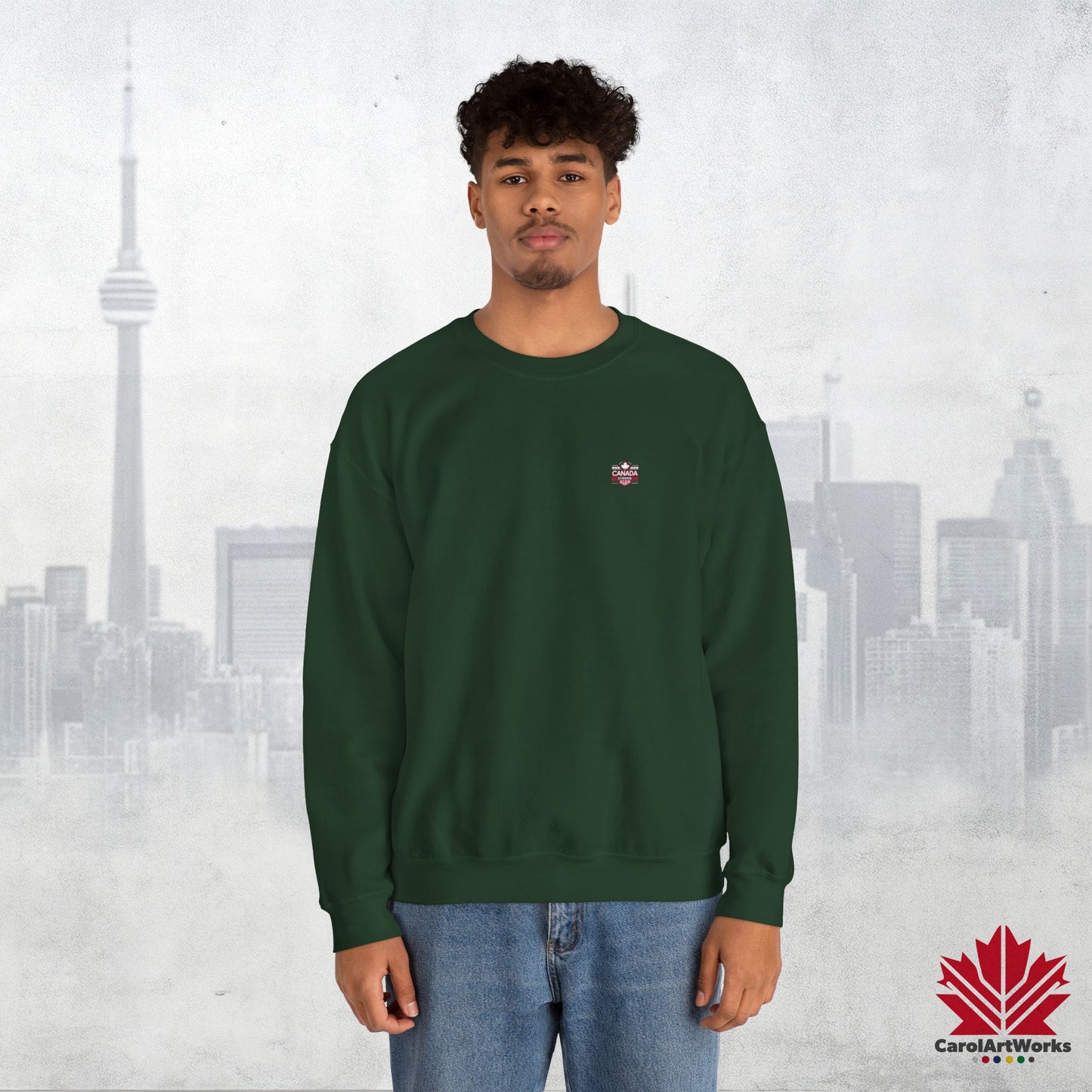 “Canada Strong Again” Unisex Sweatshirt – Wear Your Pride, Bold and Patriotic!